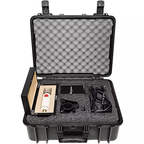 Mojave Audio MA-1000DS Multi-Pattern Large-Diaphragm Tube Condenser Microphone - Desert Sand - musicians--Friend
