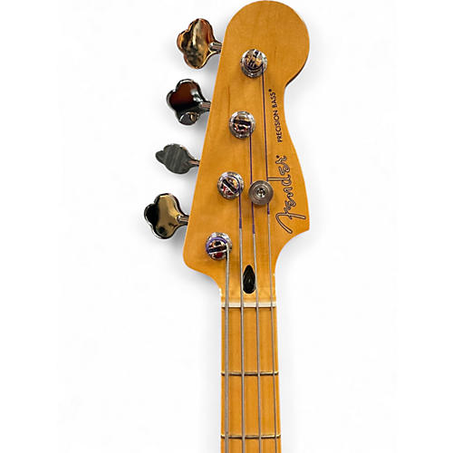 Used Fender PLAYER II PRECISION Hialeah Yellow Electric Bass Guitar Hialeah Yellow - musicians--Friend