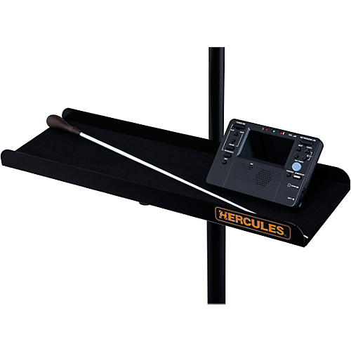 Hercules EZ Grip Two-Section Tripod Conductor Stand With Extended Desk and Accessory Tray - musicians--Friend