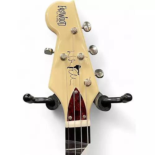 Used Eastwood waren ellis tenor Olympic White Solid Body Electric Guitar Olympic White - musicians--Friend