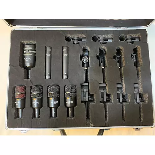 Used Audix 7-Piece Drum Mic Kit Drum Microphone - musicians--Friend