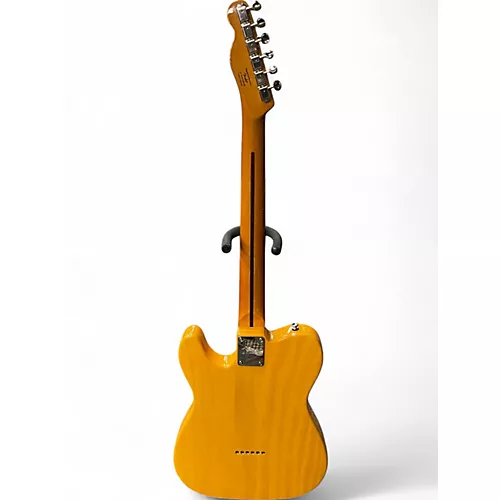 Used Squier Classic Vibe 1950S Telecaster Butterscotch Solid Body Electric Guitar Butterscotch - musicians--Friend