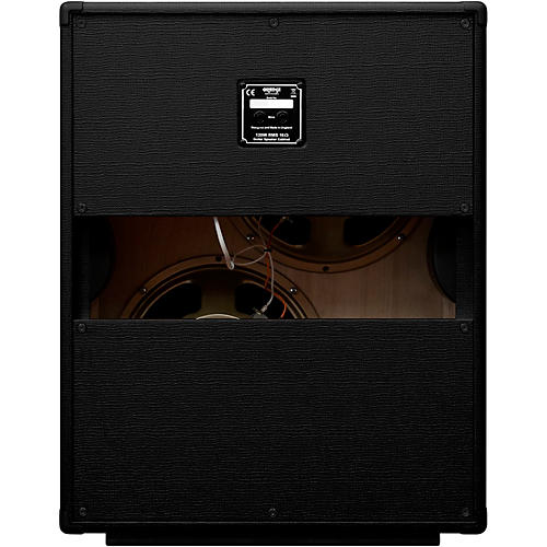Orange Amplifiers PPC212V Vertical 2x12 Guitar Speaker Cabinet Black - musicians--Friend