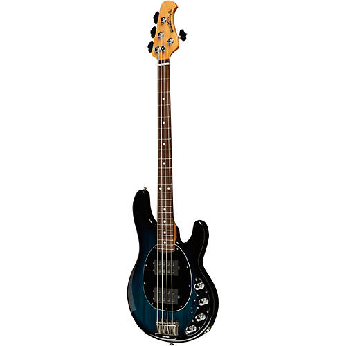 Ernie Ball Music Man StingRay Special HH Electric Bass Guitar Black and Chrome - musicians--Friend