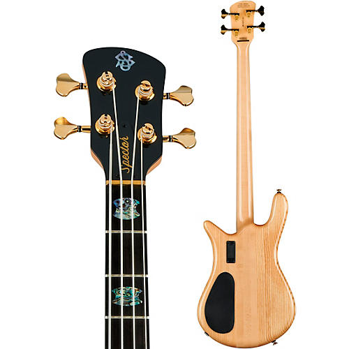 Spector Euro 4 Custom Electric Bass Natural Gloss - musicians--Friend