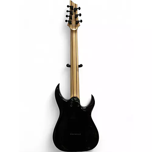 Used Schecter Guitar Research Left Handed Sunset Triad 7-String Gloss Black Electric Guitar Gloss Black - musicians--Friend