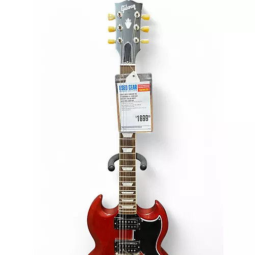 Used 2022 Gibson SG STANDARD 61 VINTAGE CHERRY Solid Body Electric Guitar VINTAGE CHERRY - musicians--Friend