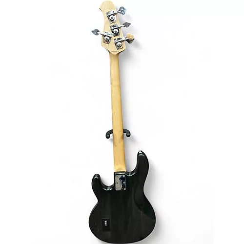 Used Sterling by Music Man Sub 4 Trans Black Electric Bass Guitar Trans Black - musicians--Friend