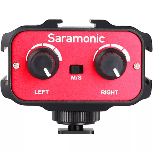 Saramonic SR-AX100 Battery-Free 2-Channel On-Camera Audio Mixer - musicians--Friend