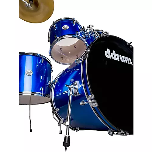 ddrum D2 5-Piece Complete Drum Kit Deep Aqua Sparkle - musicians--Friend