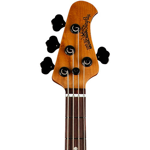 Ernie Ball Music Man StingRay Special HH Electric Bass Guitar Black and Chrome - musicians--Friend