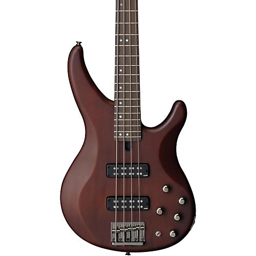 Yamaha TRBX504 4-String Premium Electric Bass Transparent Black Rosewood Fretboard - musicians--Friend