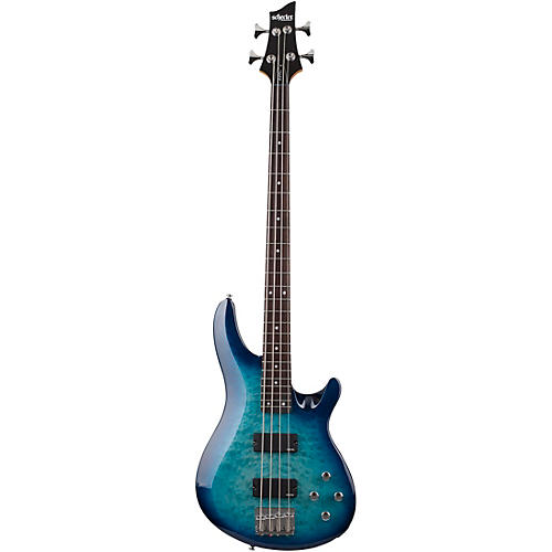 Schecter Guitar Research C-4 Plus Electric Bass See-Thru Cherry Burst - musicians--Friend