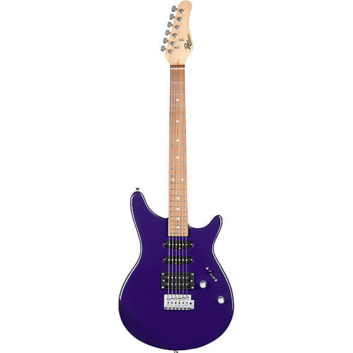 Rogue RR100 Rocketeer Electric Guitar Purple Sky - musicians--Friend