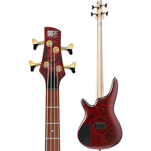 Ibanez SR300EDX Electric Bass Guitar Wine Red Frozen Matte - musicians--Friend