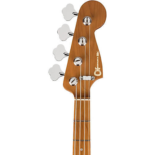 Charvel PM SD PJ IV MAH Bass Guitar Satin Ferrari Red - musicians--Friend