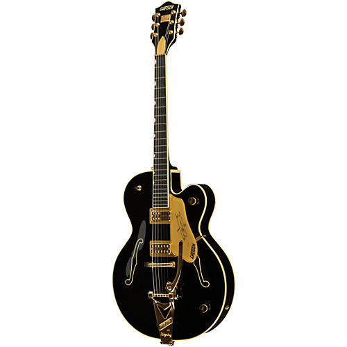 Gretsch Guitars G6120T-SW Steve Wariner Signature Nashville Gentleman With Bigsby Electric Guitar Magic Black - musicians--Friend
