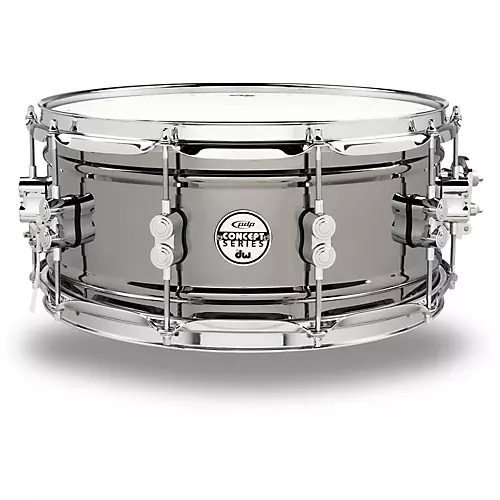 PDP by DW Concept Series Black Nickel Over Steel Snare Drum 14x6.5 Inch - musicians--Friend