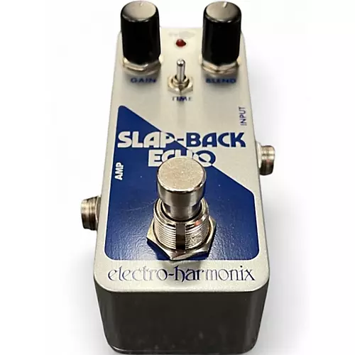 Used Electro-Harmonix SLAP-BACK ECHO Effect Pedal - musicians--Friend