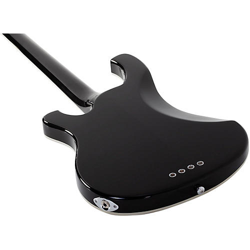Schecter Guitar Research Stargazer-4 Electric Bass Guitar Gloss Black - musicians--Friend