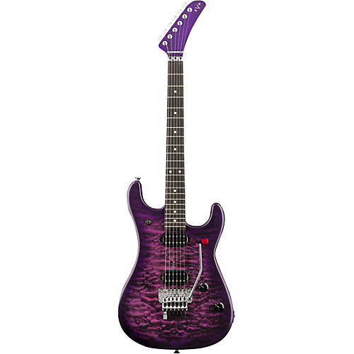 EVH 5150 Deluxe Poplar Burl Electric Guitar Purple Daze - musicians--Friend