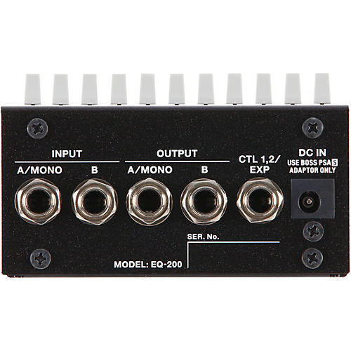 BOSS EQ-200 Equalization Effects Pedal - musicians--Friend