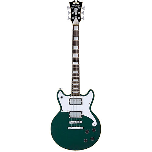 D'Angelico Premier Series Brighton Electric Guitar Sherwood Green - musicians--Friend
