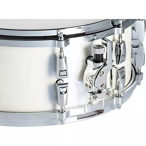 Yamaha Absolute Hybrid Maple Snare Drum 14 x 6 in. Polar White - musicians--Friend