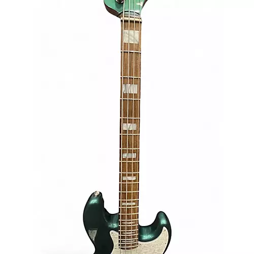 Used 2019 Fender Adam Clayton Jazz Bass Sherwood Green Metallic Electric Bass Guitar Sherwood Green Metallic - musicians--Friend
