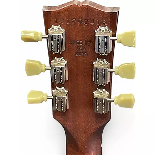 Used Gibson Les Paul Studio Brown Solid Body Electric Guitar Brown - musicians--Friend