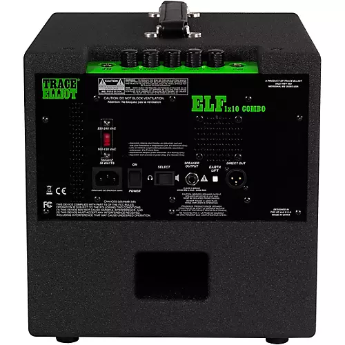 Trace Elliot ELF 200W 1x10 Bass Combo Amp Black - musicians--Friend