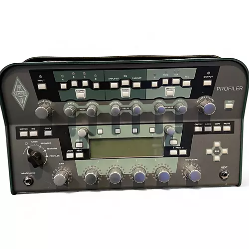Used Kemper Profiler PowerHead 600W Class D Profiling Solid State Guitar Amp Head - musicians--Friend