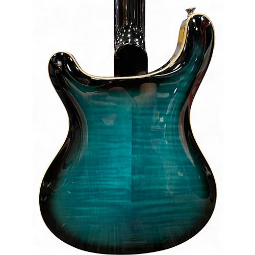 Used PRS SE Hollowbody II Piezo Peacock Blue Hollow Body Electric Guitar Peacock Blue - musicians--Friend