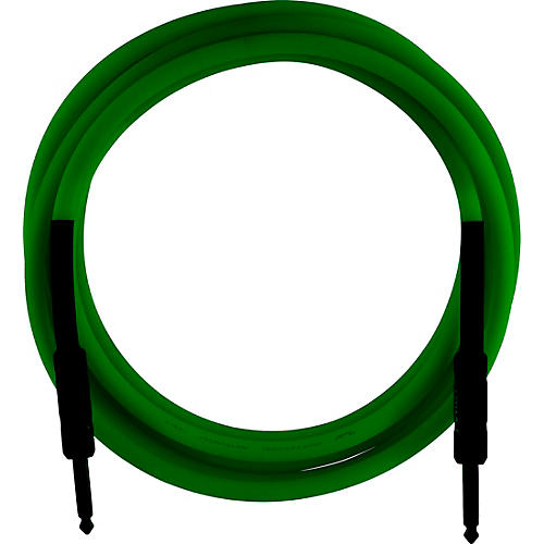 Fender Professional Series Glow in the Dark Straight to Straight Instrument Cable 10 ft. Orange - musicians--Friend
