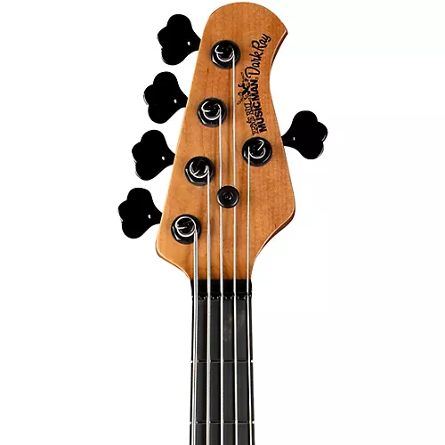 Ernie Ball Music Man DarkRay 5 H Ebony Fingerboard 5-String Electric Bass Dark Rainbow - musicians--Friend