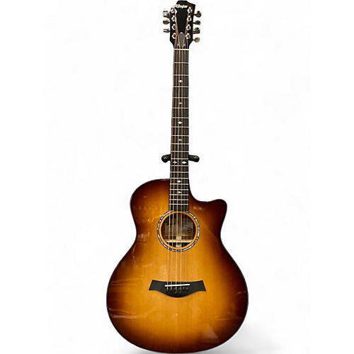 Used Taylor CUSTOM GS8 BARITONE 2 Tone Sunburst Acoustic Electric Guitar 2 Tone Sunburst - musicians--Friend