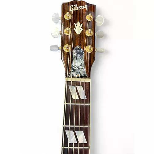 Used Gibson Songwriter Deluxe Studio Natural Acoustic Electric Guitar Natural - musicians--Friend