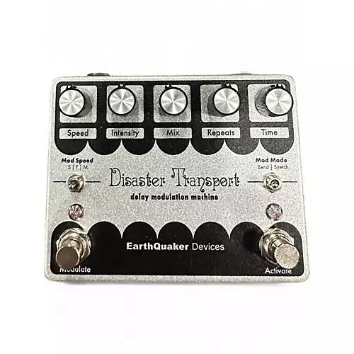 Used EarthQuaker Devices Disaster Transport Modulated Delay Effect Pedal - musicians--Friend