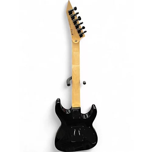 Used ESP LTD KH202 Kirk Hammett Signature LH Black Electric Guitar Black - musicians--Friend
