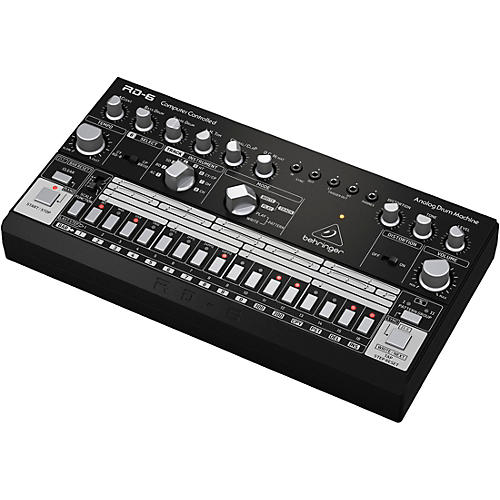 Behringer RD-6-BK Analog Drum Machine - Black - musicians--Friend