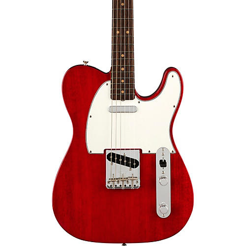 Fender American Vintage II 1963 Telecaster Electric Guitar Transparent Crimson - musicians--Friend