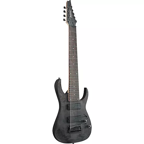 Ibanez RG9PB RG Axe Design Lab 9-String Electric Guitar Transparent Gray Flat - musicians--Friend