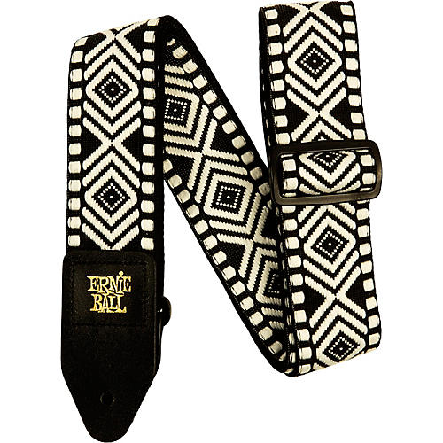 Ernie Ball Jacquard Polypro Guitar Strap Vanilla Rose - musicians--Friend
