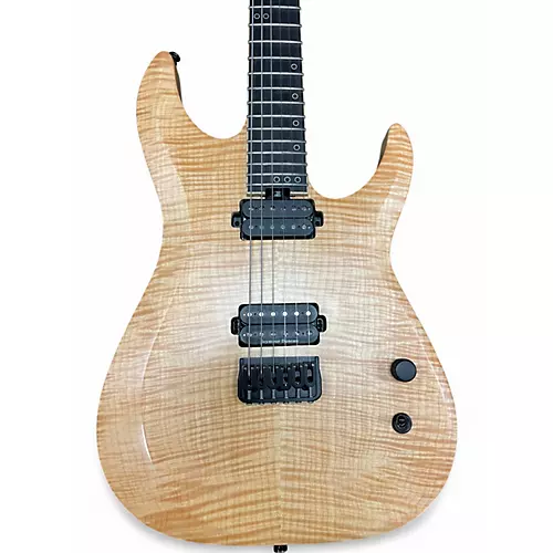 Used Schecter Guitar Research km 6 mk2 nartural  Solid Body Electric Guitar nartural - musicians--Friend