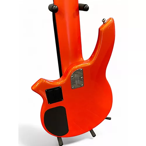 Used Ernie Ball Music Man Bongo 6 HH Metallic Orange Electric Bass Guitar Metallic Orange - musicians--Friend