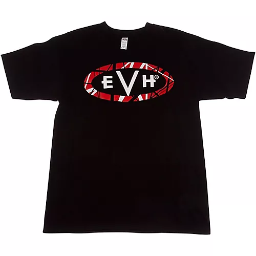 EVH Logo T-Shirt Large Black - musicians--Friend