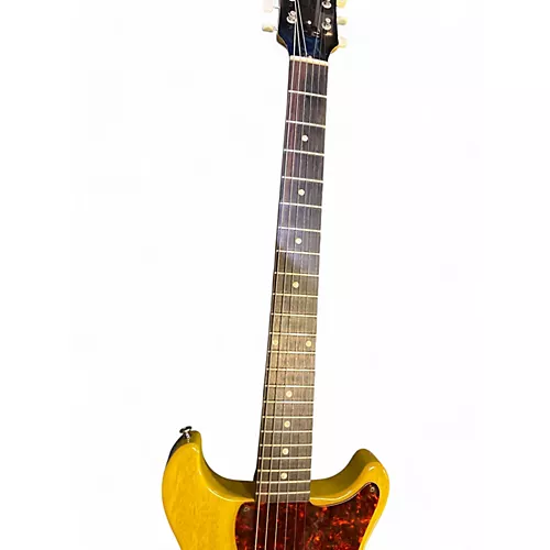 Used Gibson LES PAUL JR DOUBLE CUTAWAY Blonde Solid Body Electric Guitar Blonde - musicians--Friend
