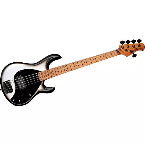 Ernie Ball Music Man StingRay5 Special H 5-String Electric Bass Guitar Black and Chrome - musicians--Friend