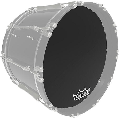 Remo Powermax 2 Ebony Crimplock Bass Drum Head 20 in. - musicians--Friend
