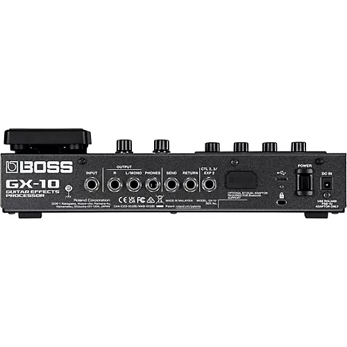 BOSS GX-10 Guitar Effects Processor Black - musicians--Friend